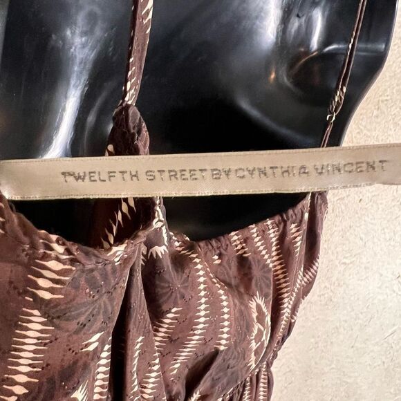 Twelfth Street by Cynthia Vincent Silk Maxi Slip Dress - Picture 6 of 9